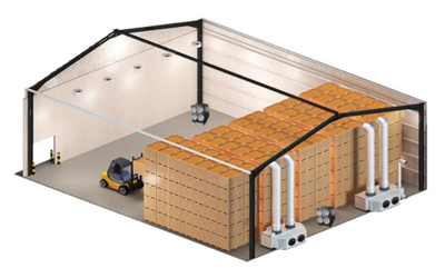 В контейнерах